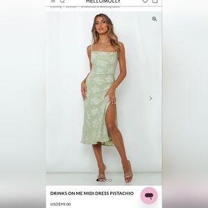 Drinks On Me Midi Dress (Hello Molly)